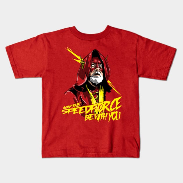 Use the Speedforce Kids T-Shirt by boltfromtheblue